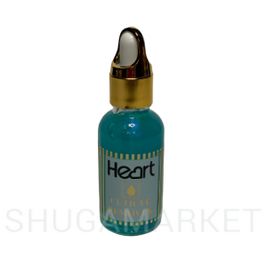 Средство для удаления кутикулы Heart с пипеткой, цвет голубой 30 мл